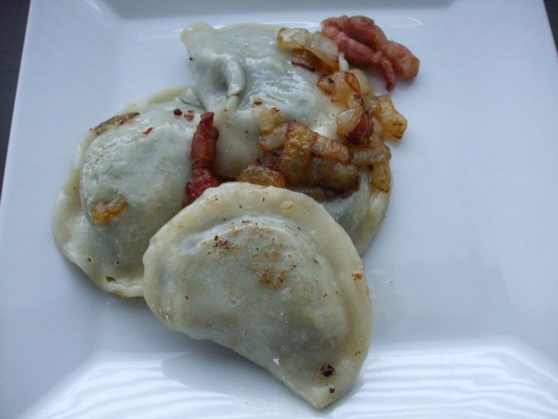 Pierogi z kaszą gryczaną i serem Pierogi z kaszą gryczaną i serem