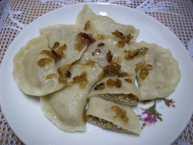 Pierogi z kaszą gryczaną i serem