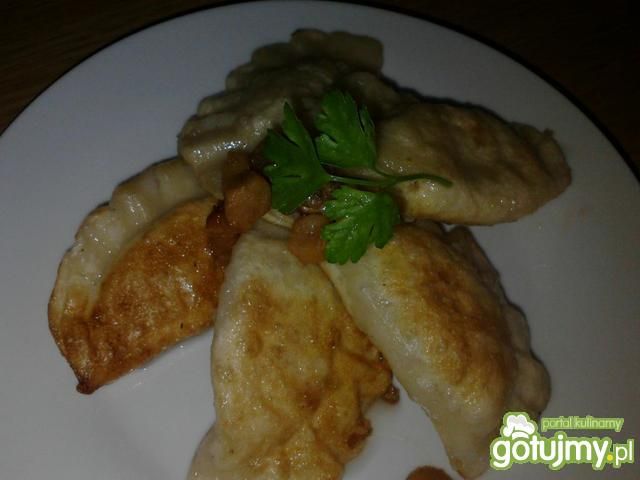 Pierogi z kaszą i grzybami Pierogi z kaszą i grzybami