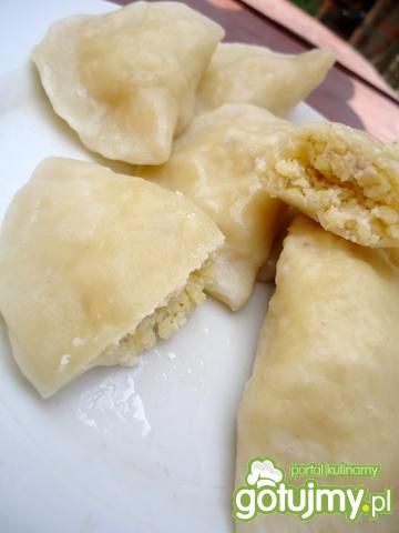 Pierogi z kaszą jaglaną 3 Pierogi z kaszą jaglaną 3