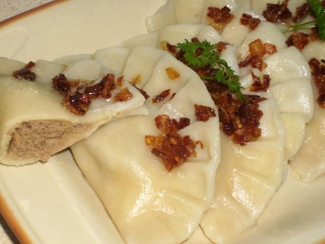 Pierogi z mięsem