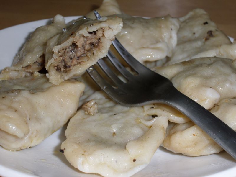 Pierogi z mięsem