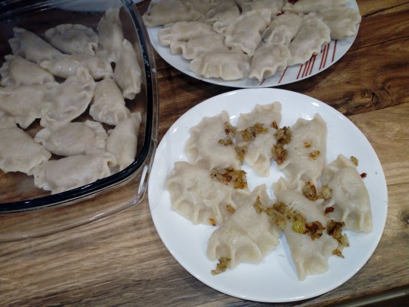 Pierogi z mięsem