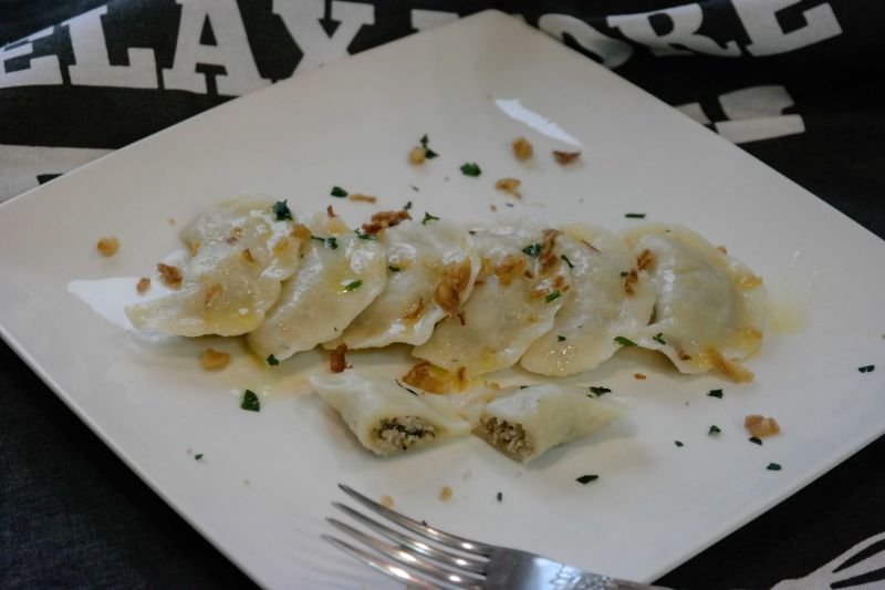 Pierogi z mięsem drobiowym