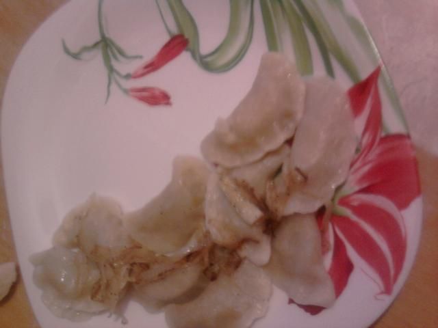 Pierogi z mięsem i czerwoną soczewicą Pierogi z mięsem i czerwoną soczewicą