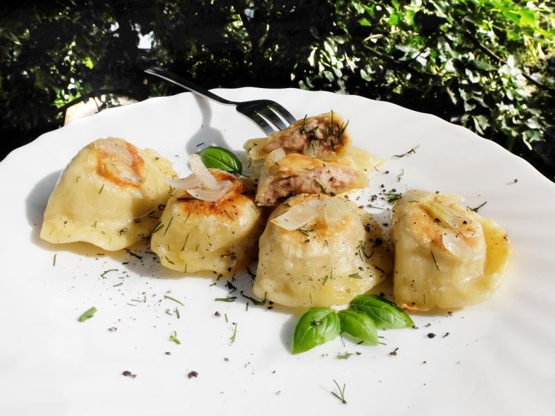 Pierogi z pasztetem Pierogi z pasztetem