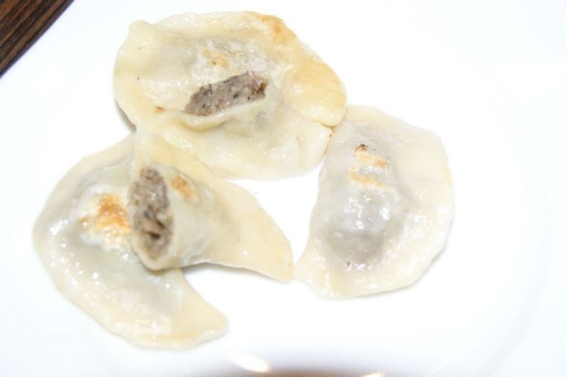 Pierogi z pieczarkami Pierogi z pieczarkami