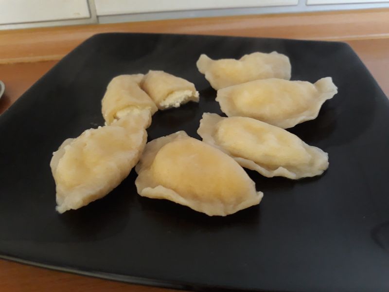 Pierogi z serem Pierogi z serem