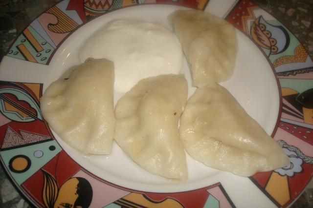 Pierogi z serem feta Pierogi z serem feta