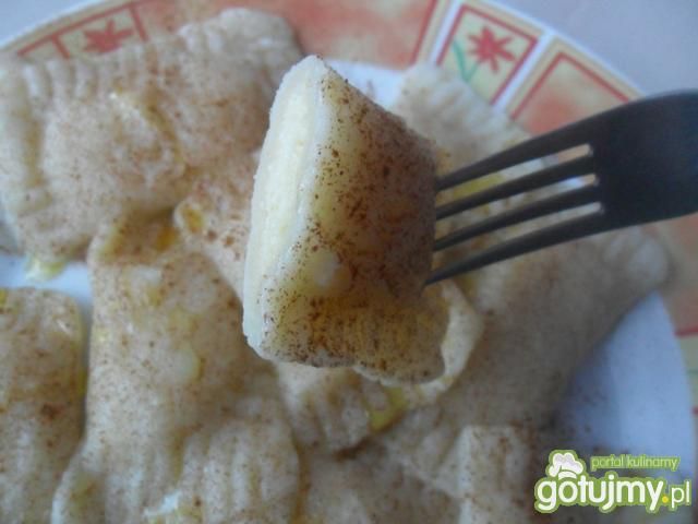 Pierogi z serem na słodko