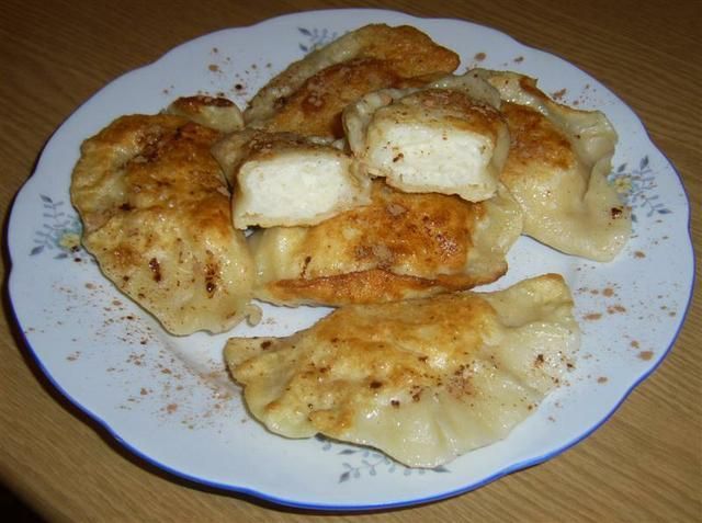Pierogi z serem oszczędne Pierogi z serem oszczędne