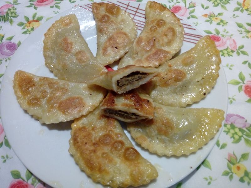 Pierogi z soczewicą i mięsem drobiowym Pierogi z soczewicą i mięsem drobiowym