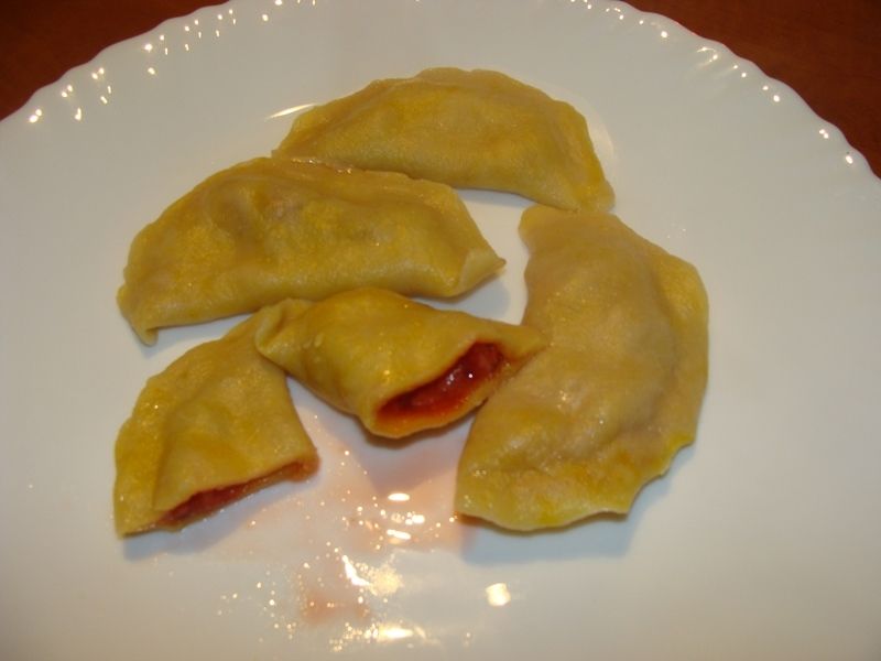 Pierogi z truskawkami Pierogi z truskawkami
