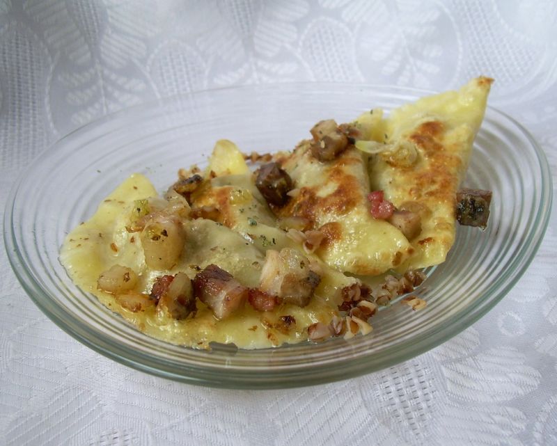 Pierogi z twarogiem i kaszą gryczaną Pierogi z twarogiem i kaszą gryczaną