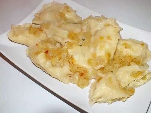 Pierogi z twarogiem i ziemniakami
