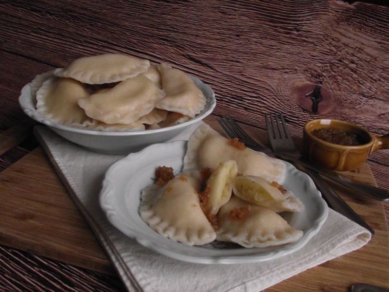 Pierogi z ziemniakami  Pierogi z ziemniakami