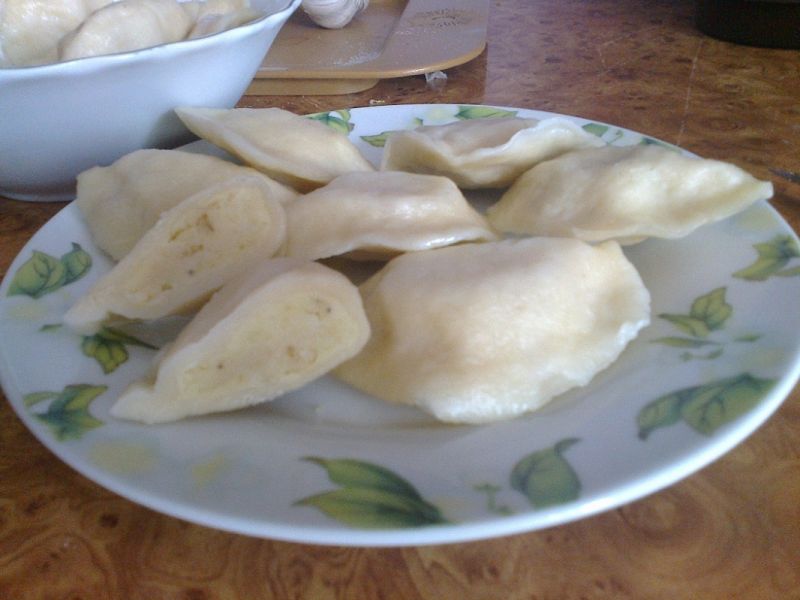 Pierogi z ziemniakami i pieprzem