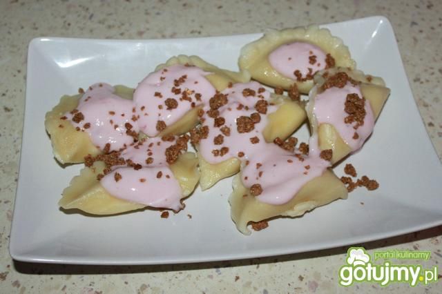 Pierogi ze serem i otrebami  Pierogi ze serem i otrebami