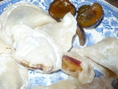Pierogi ze śliwkami Pierogi ze śliwkami