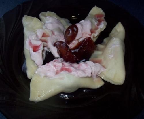 Pierogi ze śliwkami