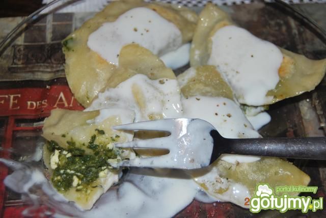 Pierogi ze szpinakiem  Pierogi ze szpinakiem