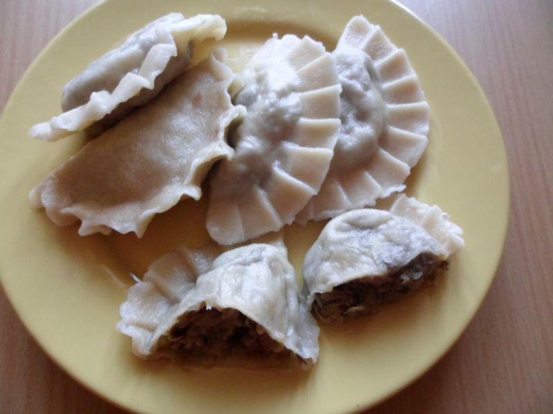 Pierogi ze szpinakiem