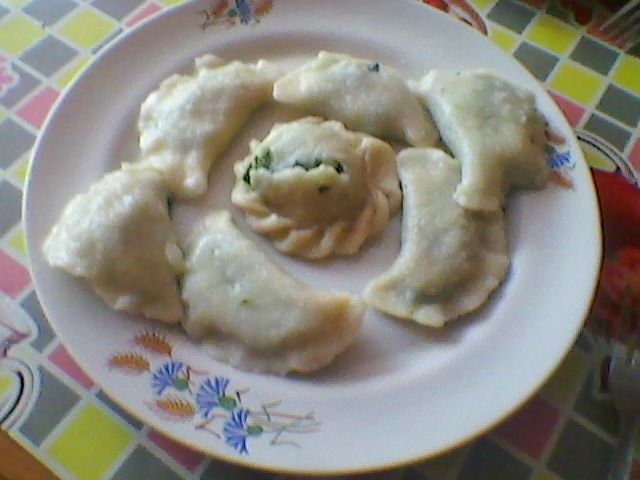 Pierogi ze szpinakiem Pierogi ze szpinakiem