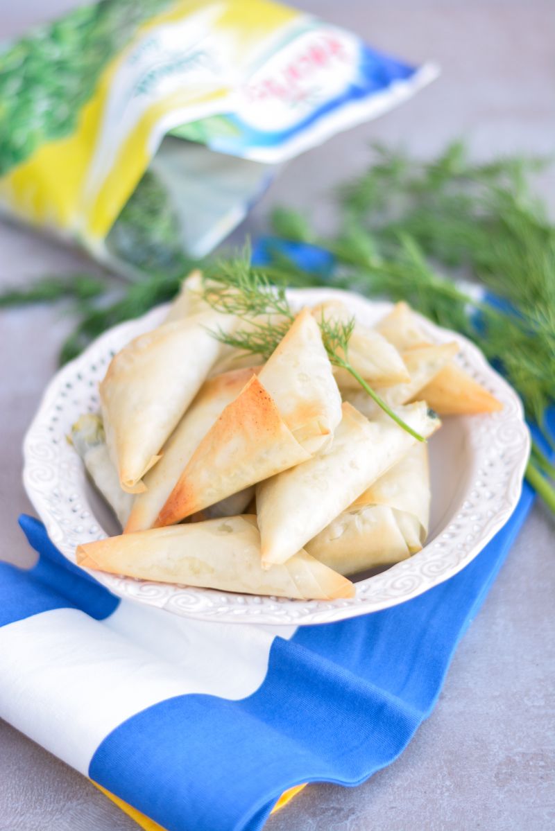 Pierożki Spanakopita Pierożki Spanakopita