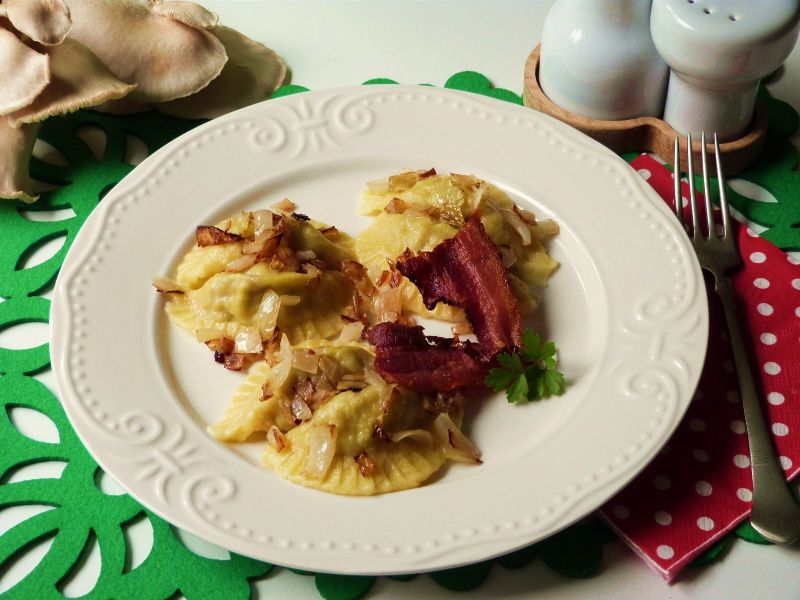 Pierożki warzywno-grzybowe