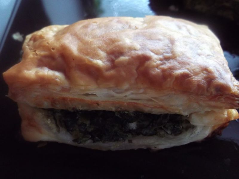 Pierożki z ciasta francuskiego Pierożki z ciasta francuskiego