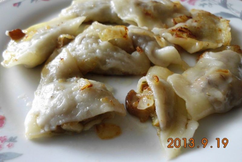 Pierożki z grzybami