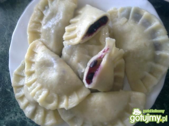 Pierożki z jagódkami:-) Pierożki z jagódkami:-)