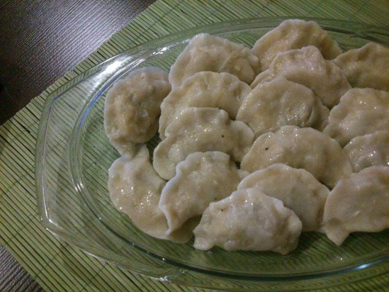 Pierożki z kapustą i grzybami