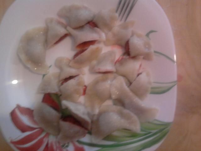 Pierożki z truskawkami 