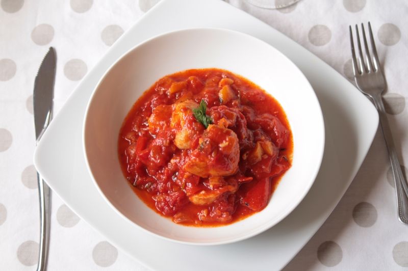 Pierś alla papryka Pierś alla papryka