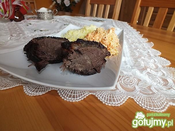 Pierś gęsia z miodem i cytryną Pierś gęsia z miodem i cytryną