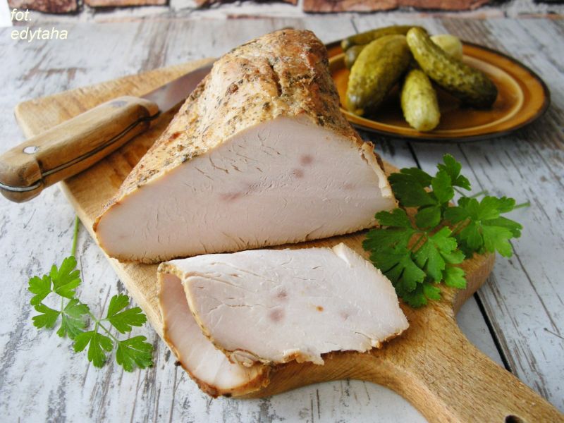 Pierś indycza pieczona w musztardzie Pierś indycza pieczona w musztardzie