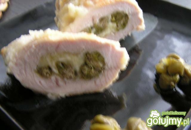 Pierś indycza z niespodzianką Pierś indycza z niespodzianką