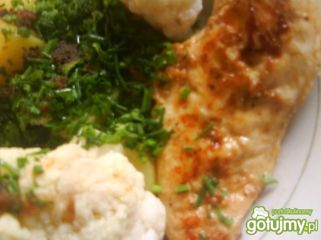 Pierś kurczaka marynowana w musztardzie Pierś kurczaka marynowana w musztardzie