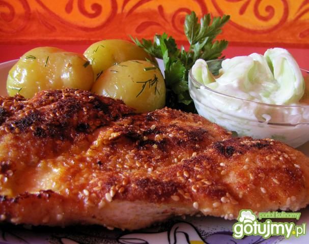 Pierś kurczaka w suszonych pomidorach