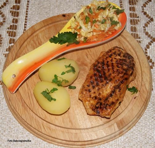 Pierś kurczaka z cytrynowym chili :