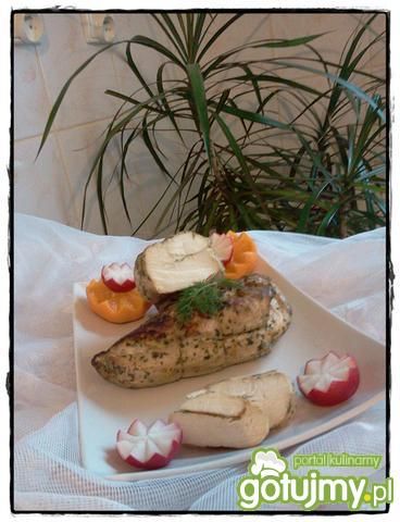 Pierś na zimno w aromatycznej marynacie Pierś na zimno w aromatycznej marynacie