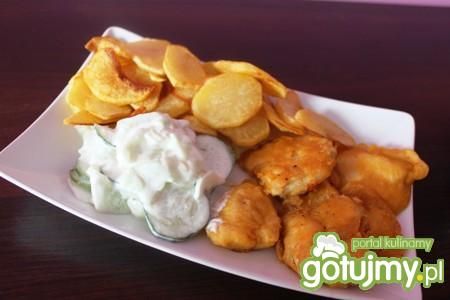 Pierś w cieście naleśnikowym