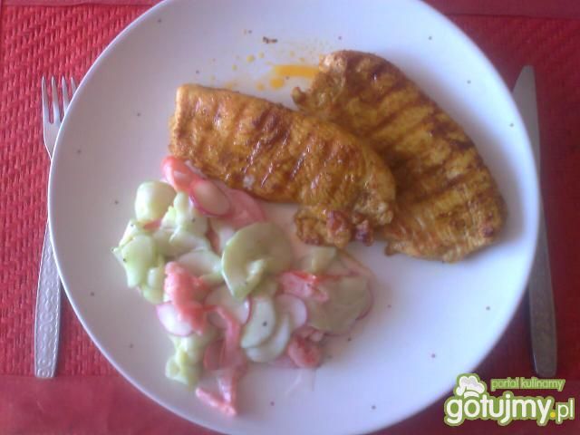 pierś z indyka grillowana 