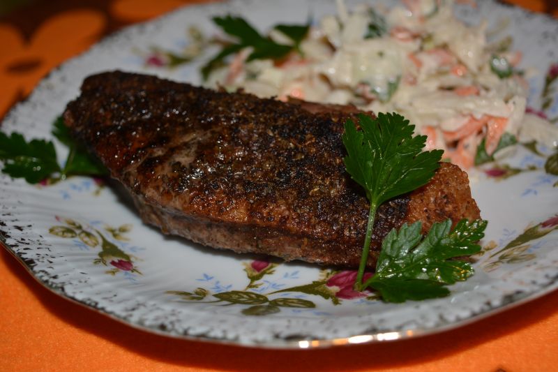 Pierś z kaczki w majeranku Pierś z kaczki w majeranku