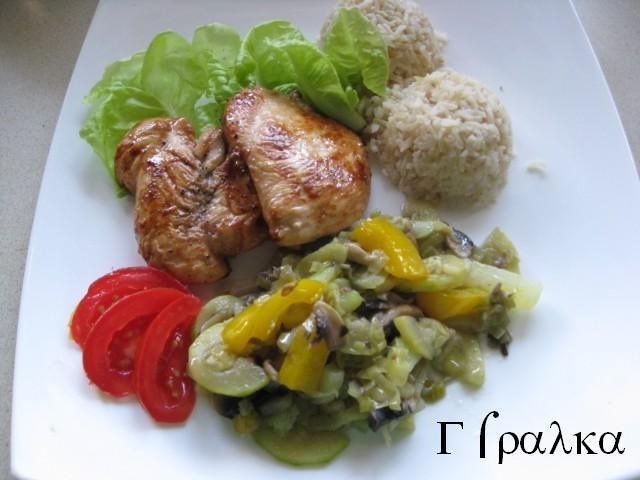 Pierś z kurczaka marynowana w coca-coli