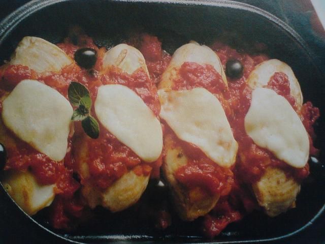 Pierś z kurczaka po włosku Pierś z kurczaka po włosku