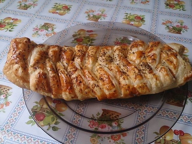 Pierś z kurczaka w cieście francuskim