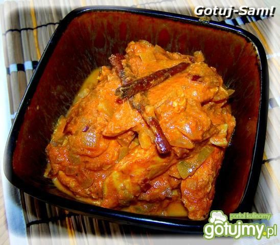 Pierś z kurczaka w indyjskim stylu