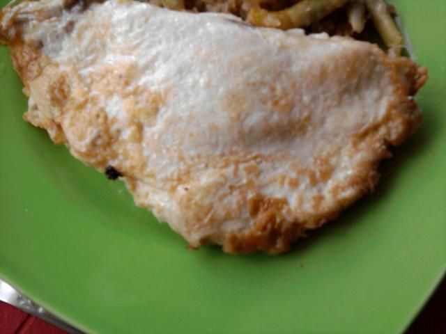 Pierś z kurczaka w jajku